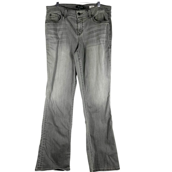 LEVEL 99 Chloe Bootcut Size 32 Washed Grey Jeans - Picture 3 of 7